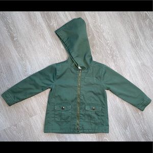 Crazy 8 toddler 3t green cargo jacket